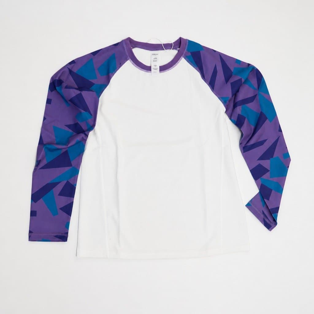 Kids Purple Long Sleeve Sports Top Size 160