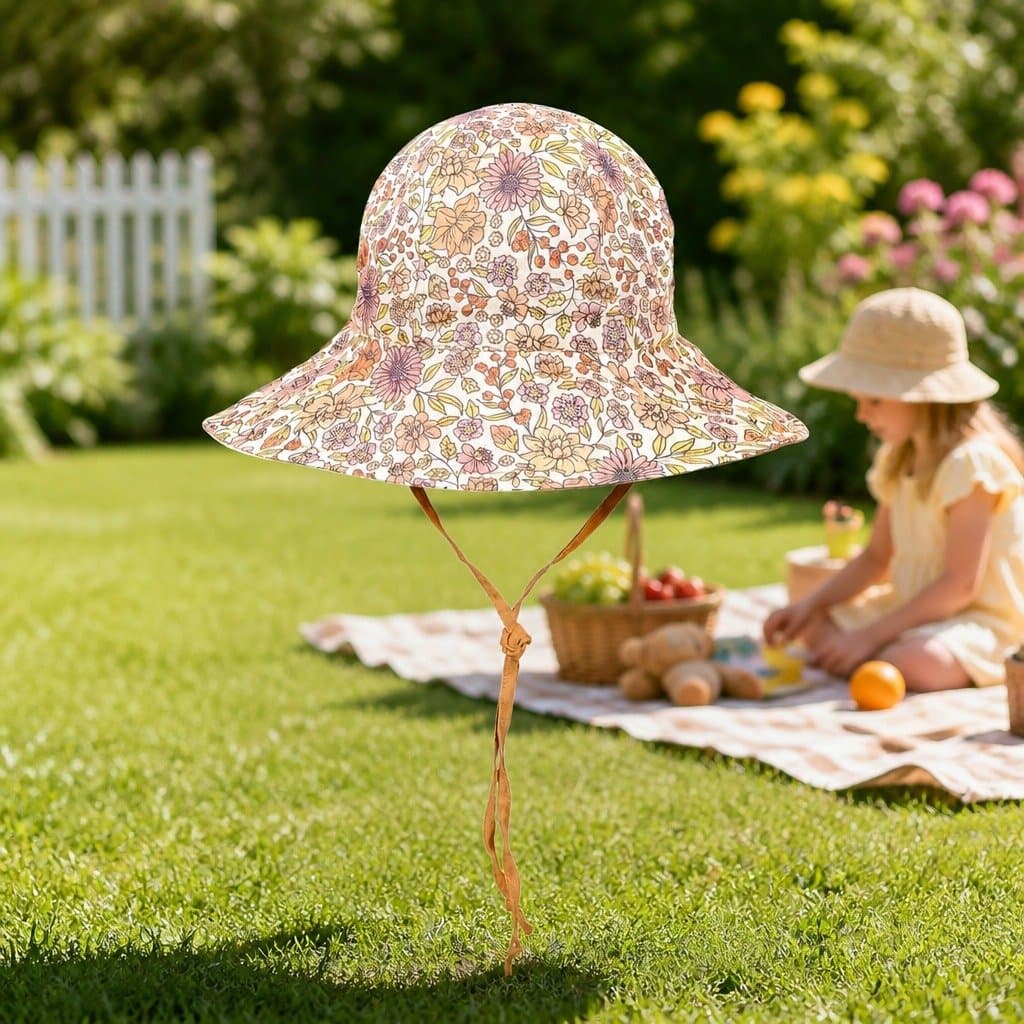Kids Reversible Bucket Hat with UPF50+ Protection