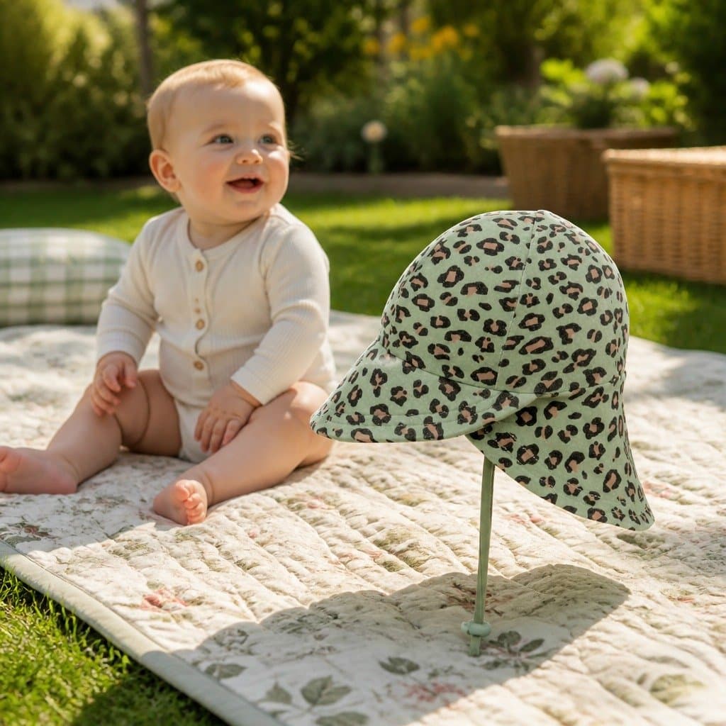 Baby Legionnaire Sun Hat with UPF50+ Protection