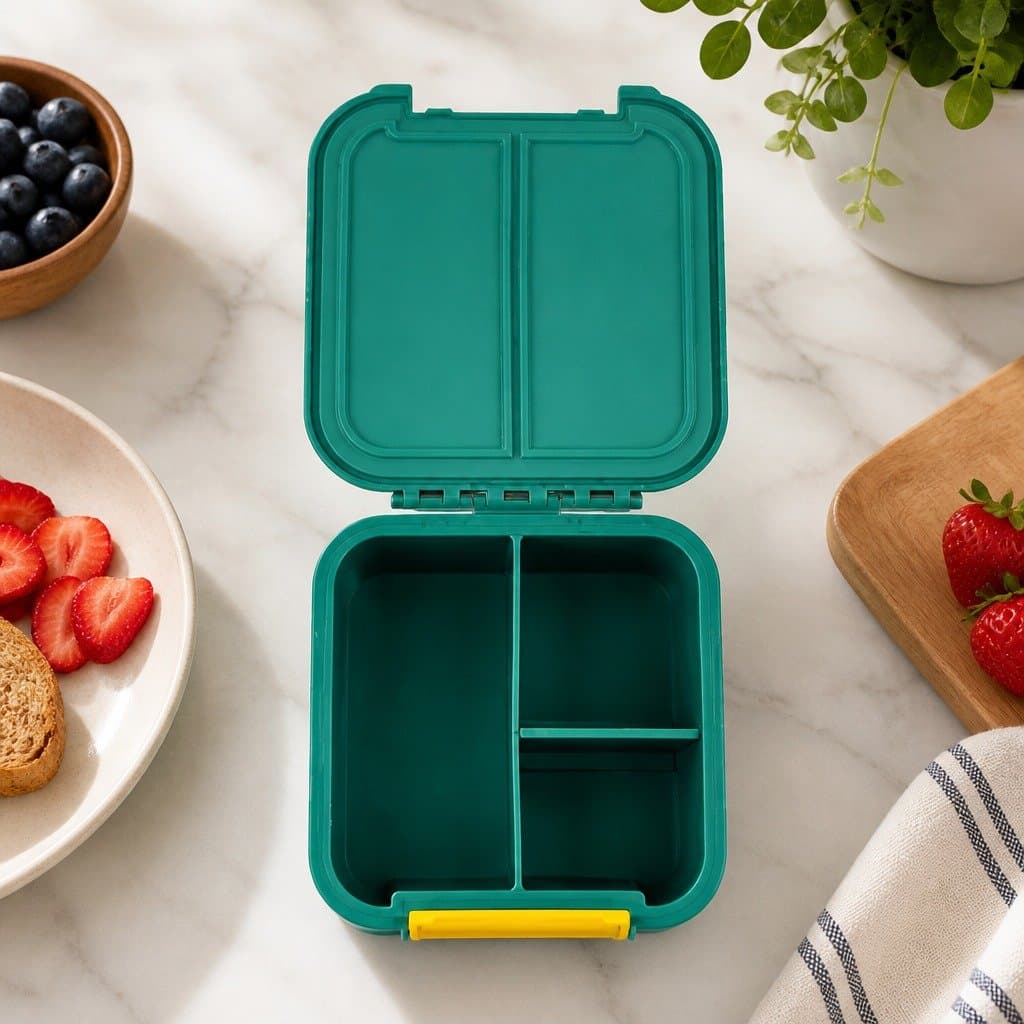 Leakproof Bento Two Kids Lunch Box with Compartments