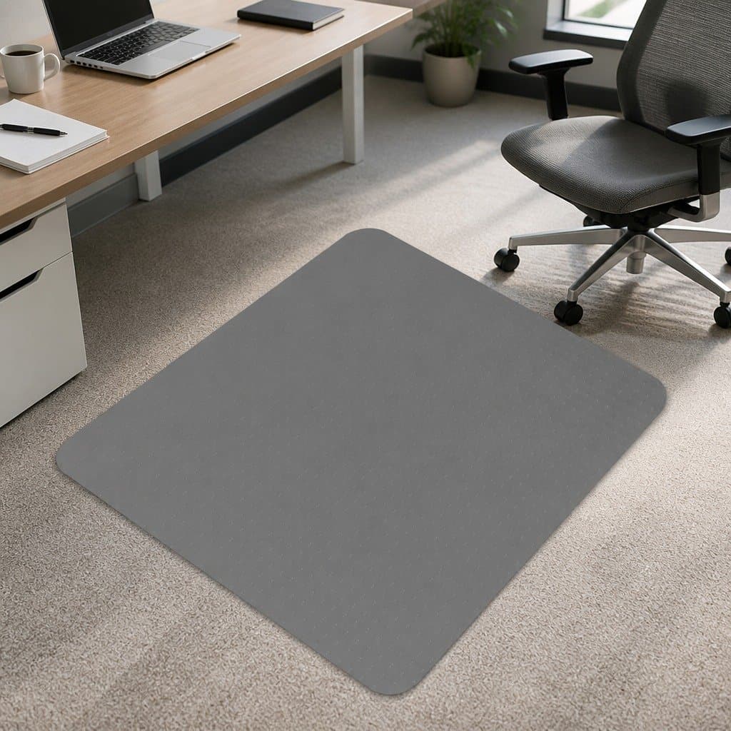 Chair Mat for Carpet Protection 120x90cm PVC