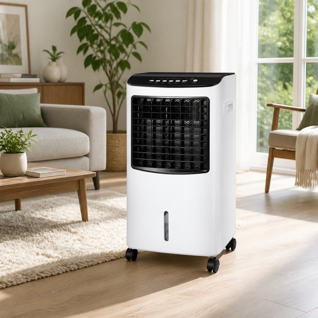 4-in-1 Evaporative Air Cooler with 8L Tank