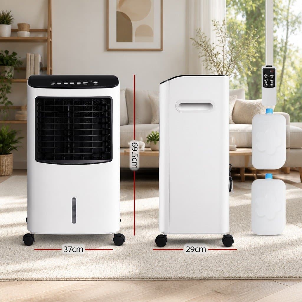 4-in-1 Evaporative Air Cooler with 8L Tank