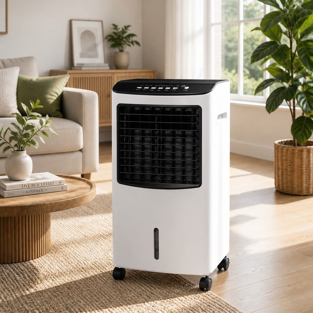 4-in-1 Evaporative Air Cooler with 8L Tank