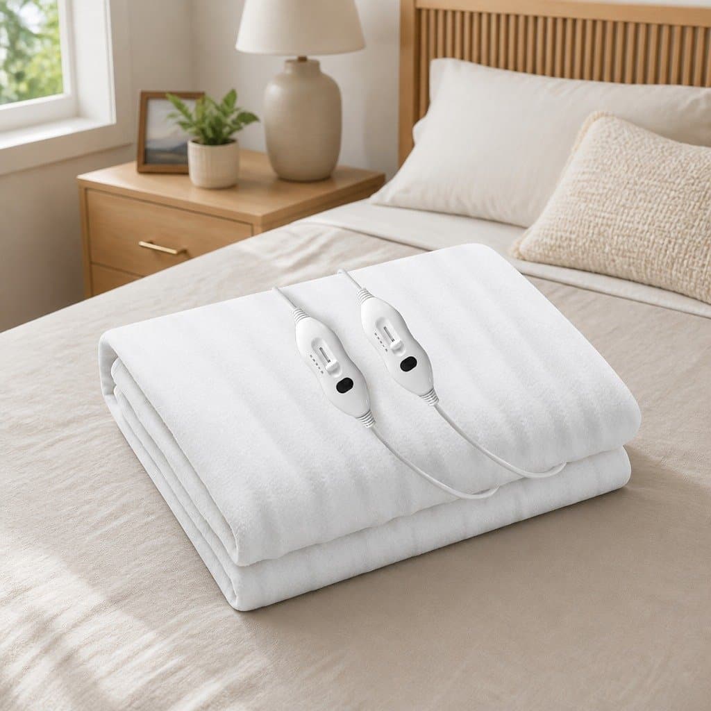 Queen Size Electric Blanket with Remote Control