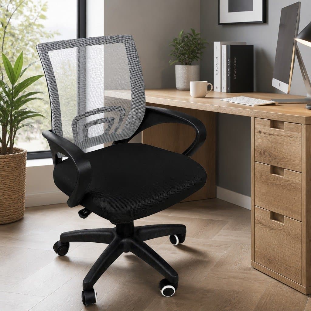 Ergonomic Mesh Office Chair with Adjustable Height