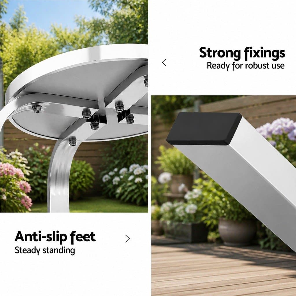 Height Adjustable Bistro Table and Stools Set