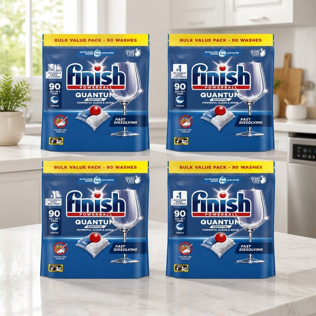 Quantum Essential Dishwasher Tablets 360 Pack