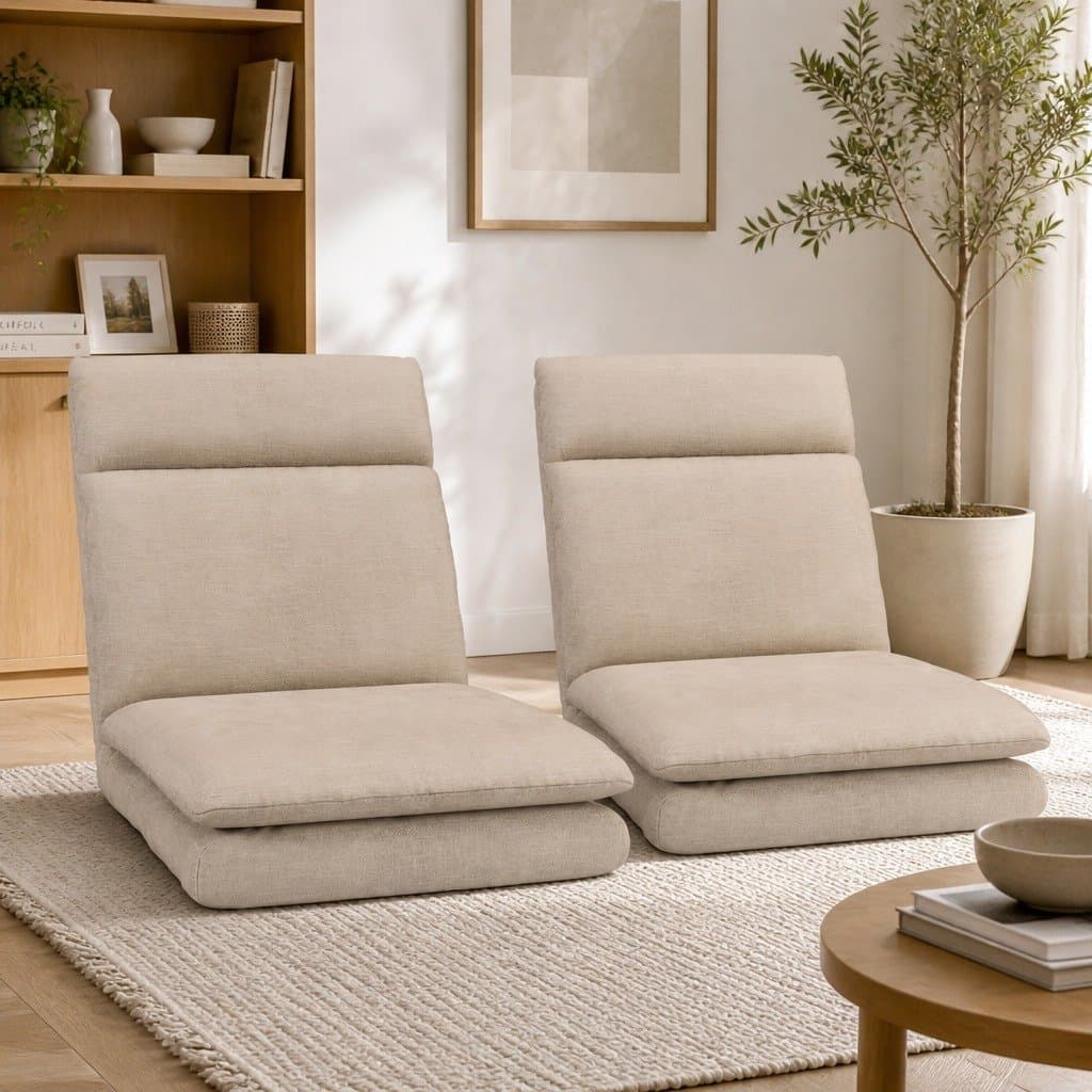 Floor Chair Sofa Recliner with Five Positions