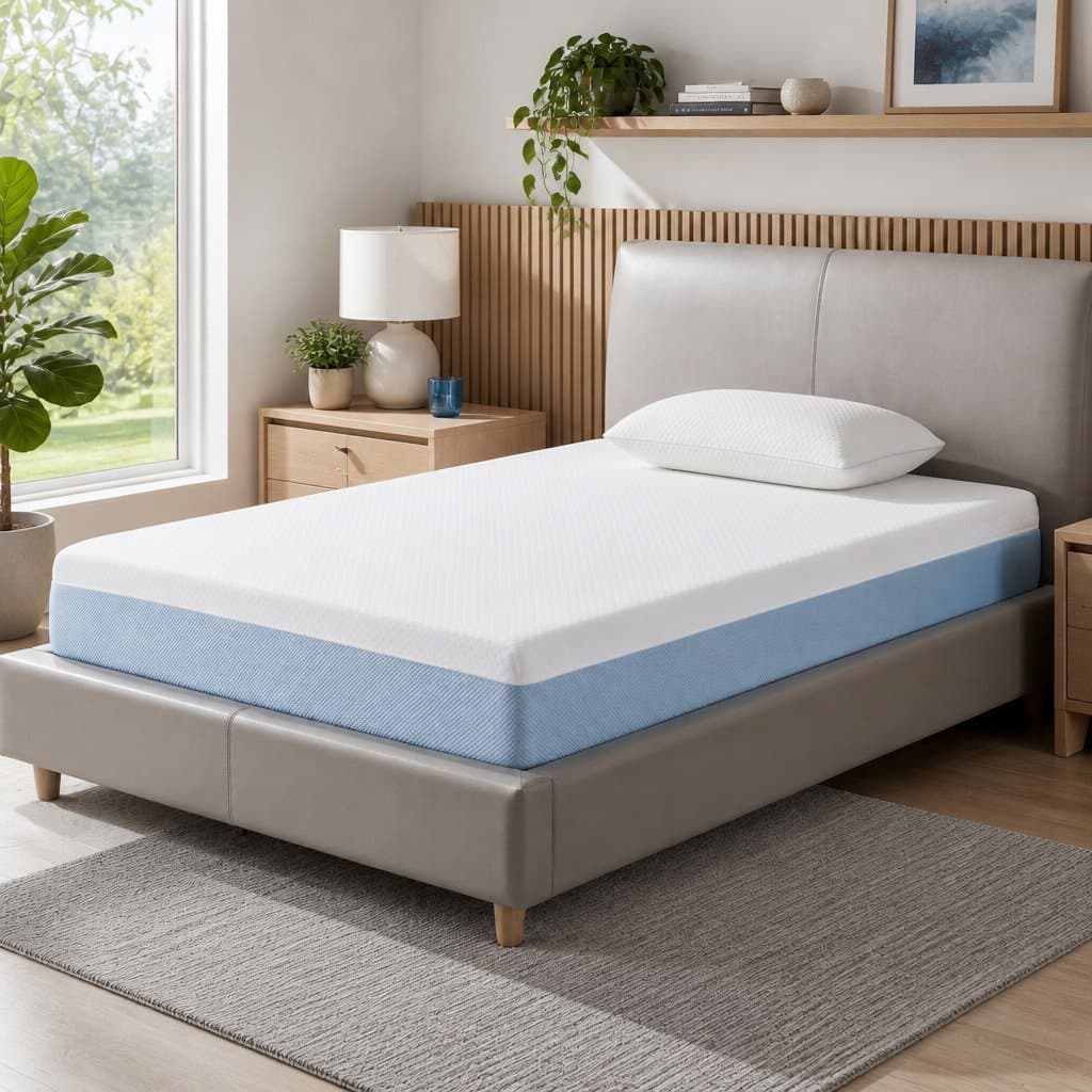 22cm Memory Foam Mattress Single with Cooling Gel