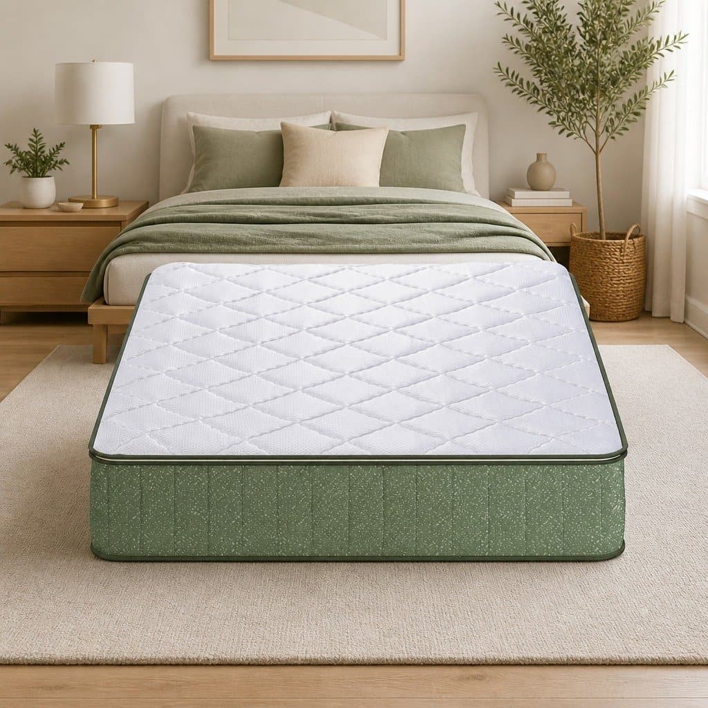 Single Memory Foam Mattress 25cm Cooling Gel Charcoal Zipped Cover Firm Support