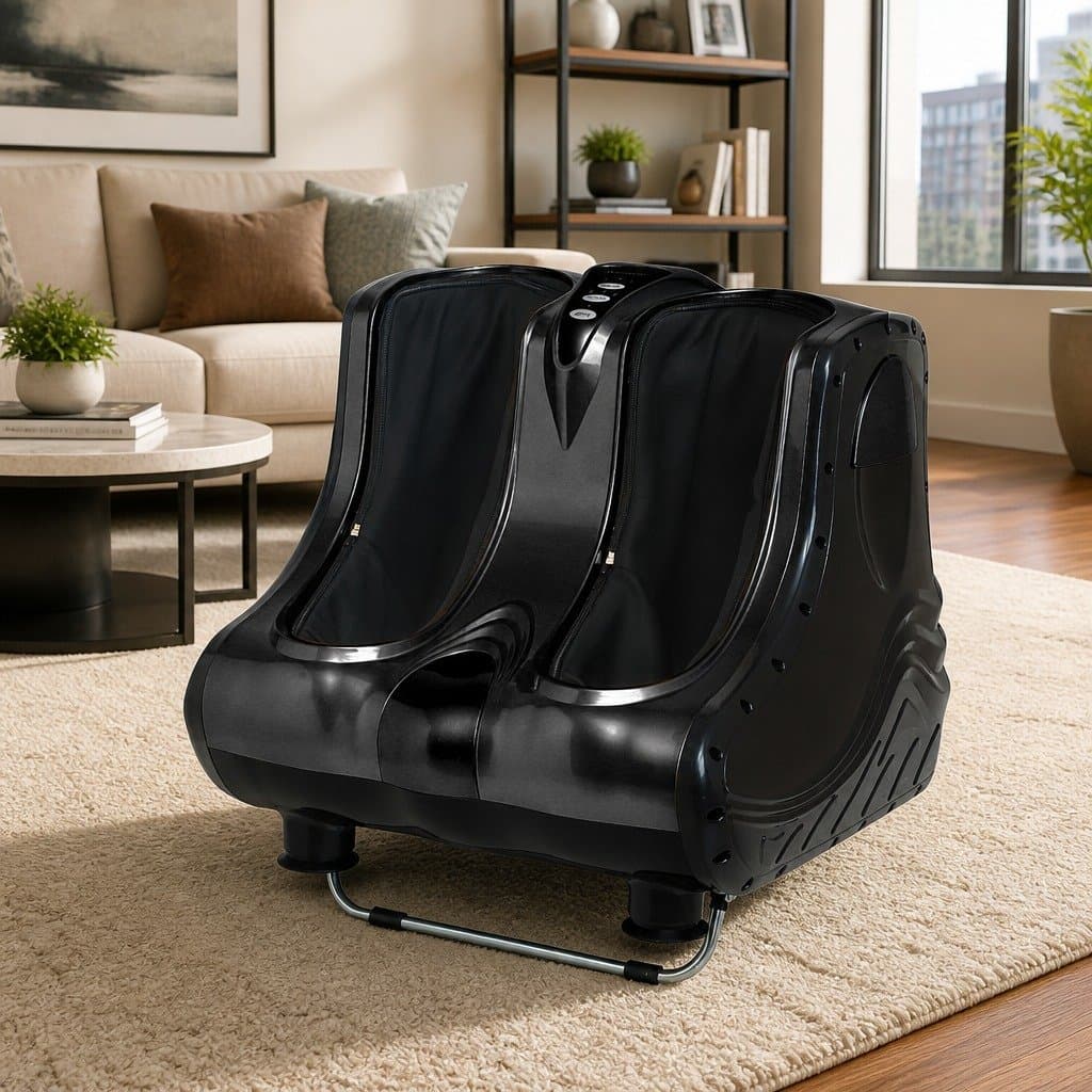 Electric Shiatsu Foot Massager with 8 Massage Discs