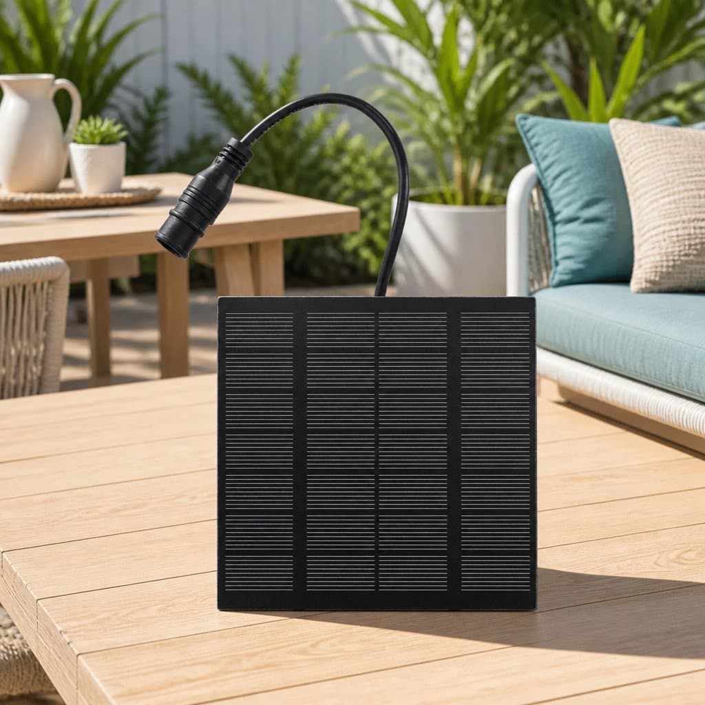 Submersible Solar Pond Pump Fountain Kit with 4 Nozzles