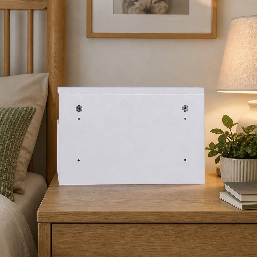 Wall Mounted Bedside Tables with LED Light