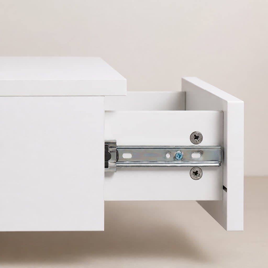 Wall Mounted Bedside Tables with LED Light