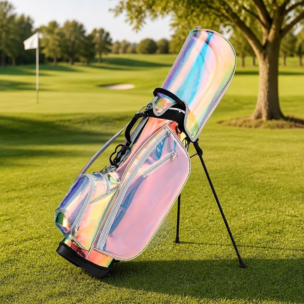 Golf Stand Bag with Dual Straps and Dividers