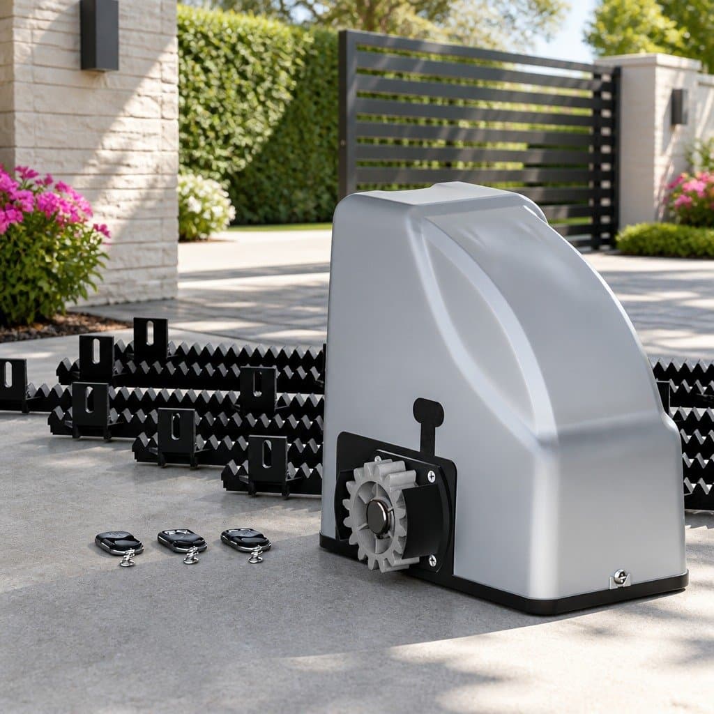 Electric Sliding Gate Opener Kit 800KG 6M