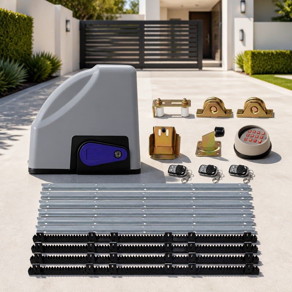 Electric Sliding Gate Opener 800KG 4M Rail