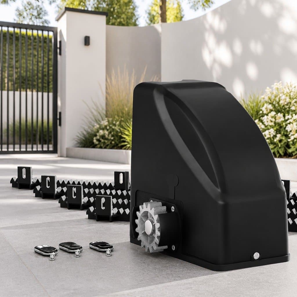 Solar Powered Automatic Sliding Gate Opener