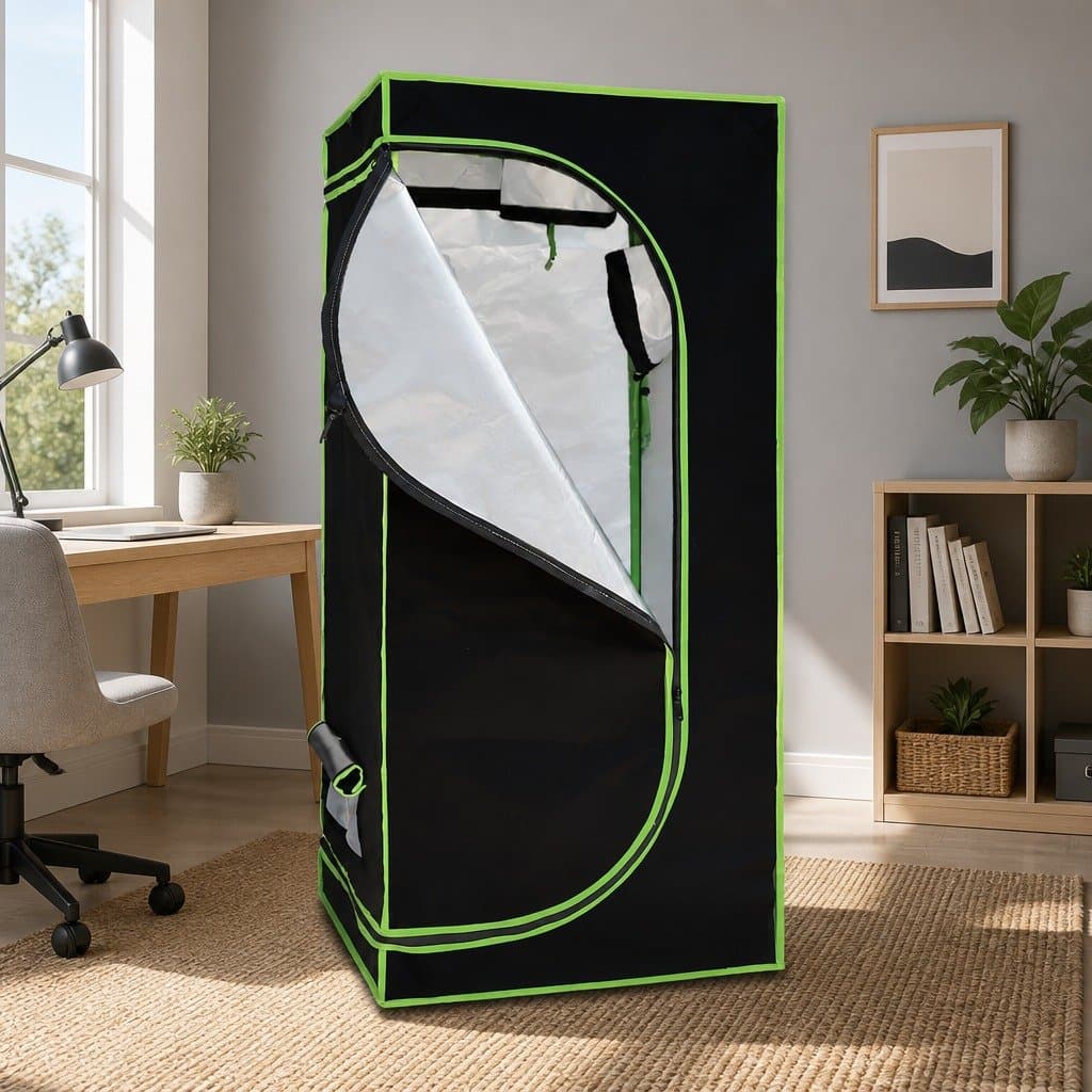 Grow Tent 60x60x140cm for Hydroponics Setup