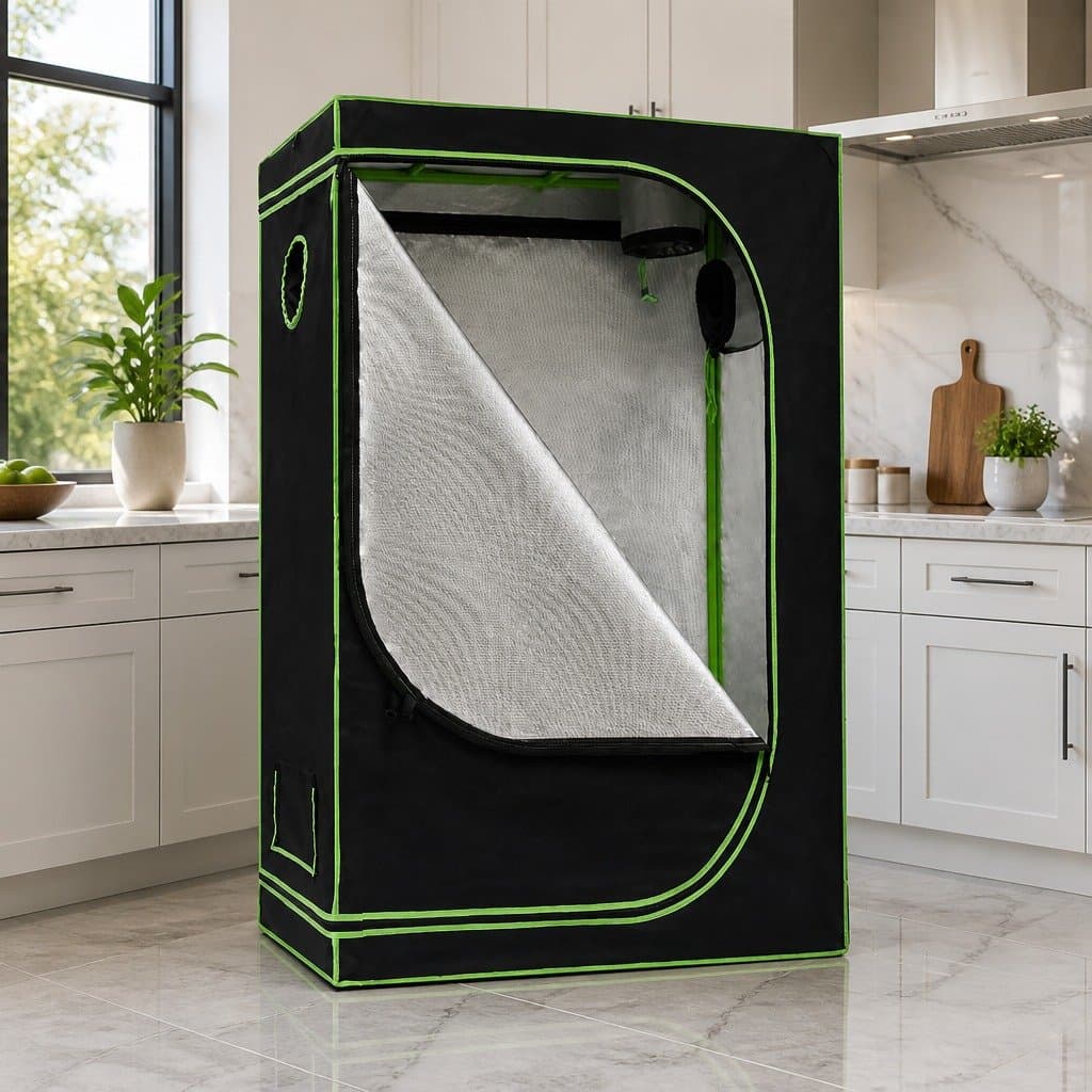 Hydroponic Grow Tent 90x50x160cm Setup Kit