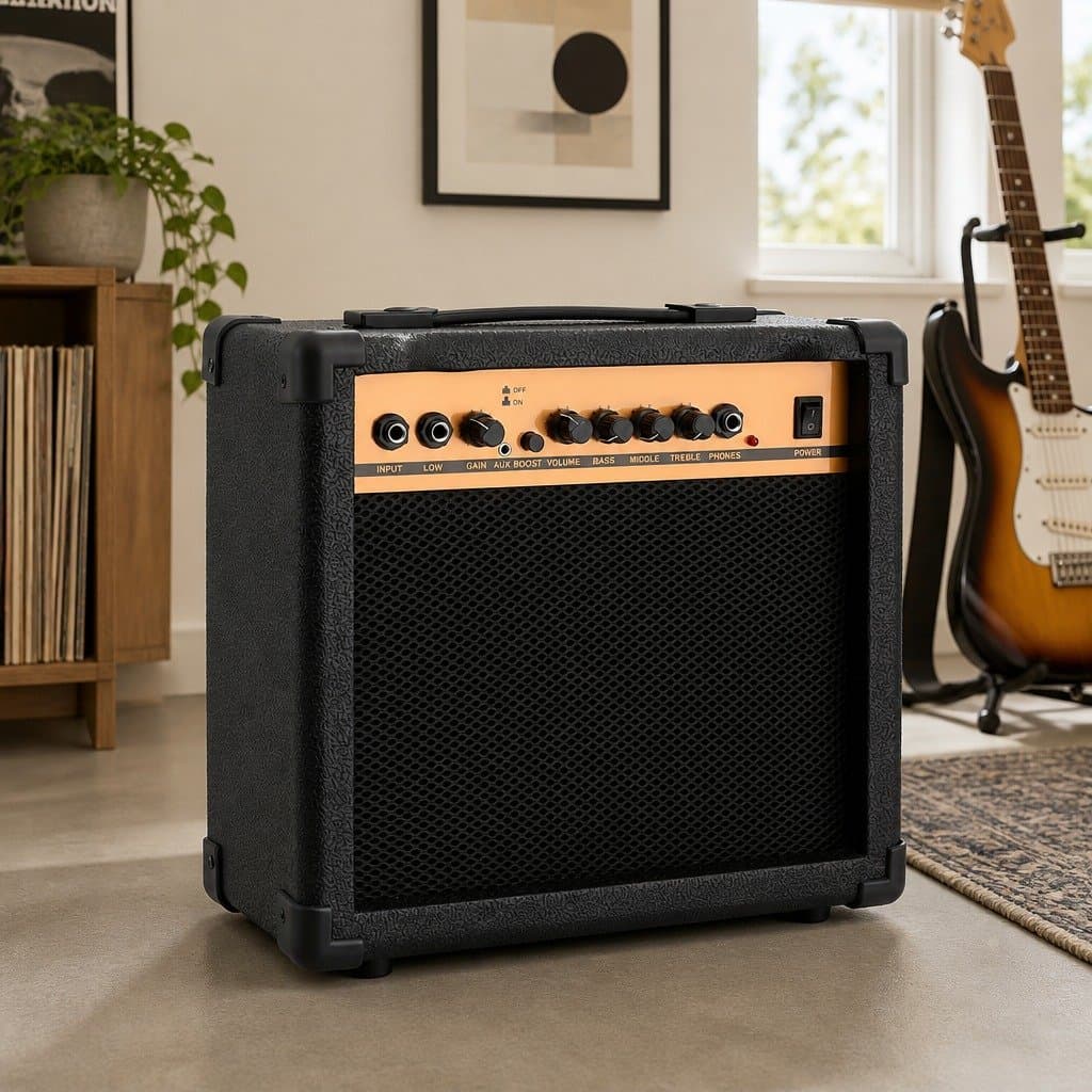 20W Guitar Amplifier with 3-Band EQ