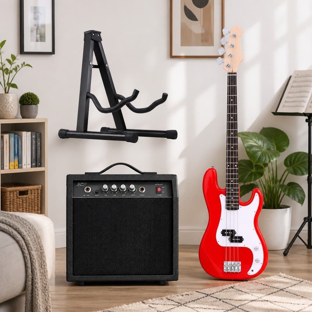 47-Inch Beginner Electric Guitar Kit with 40W Amplifier