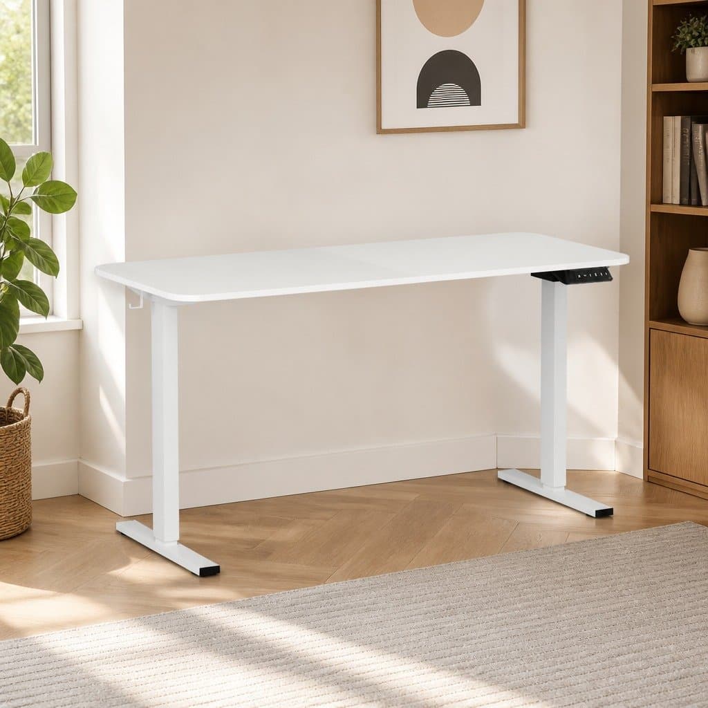 Electric Standing Desk 140cm Adjustable Height