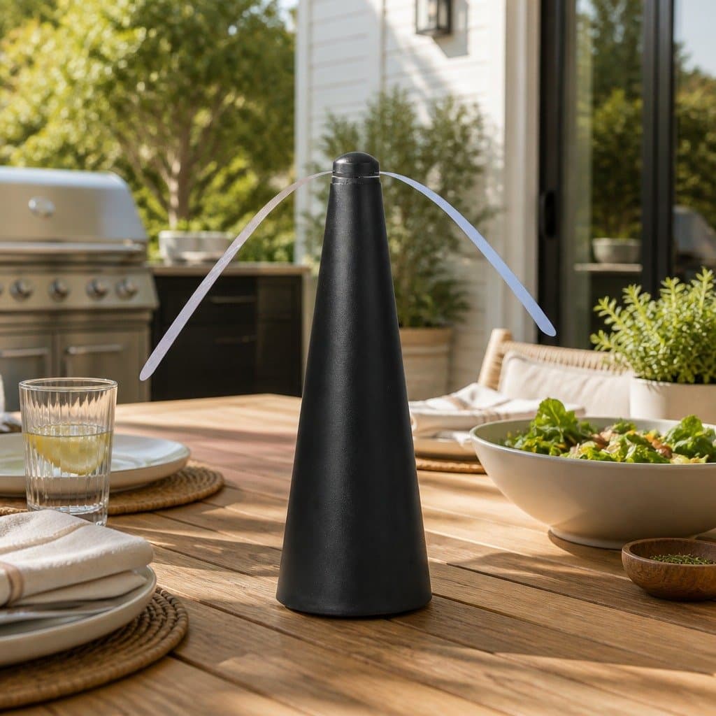 Fly Repellent Fan for Outdoor Events