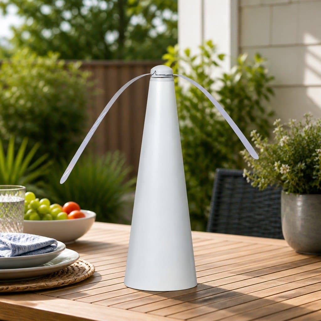Fly Repellent Fan for Outdoor Dining