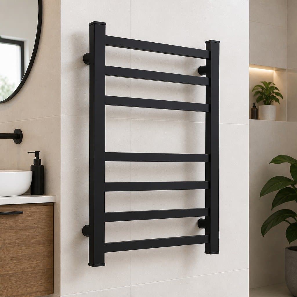7 Bar Wall Mounted Electric Towel Warmer