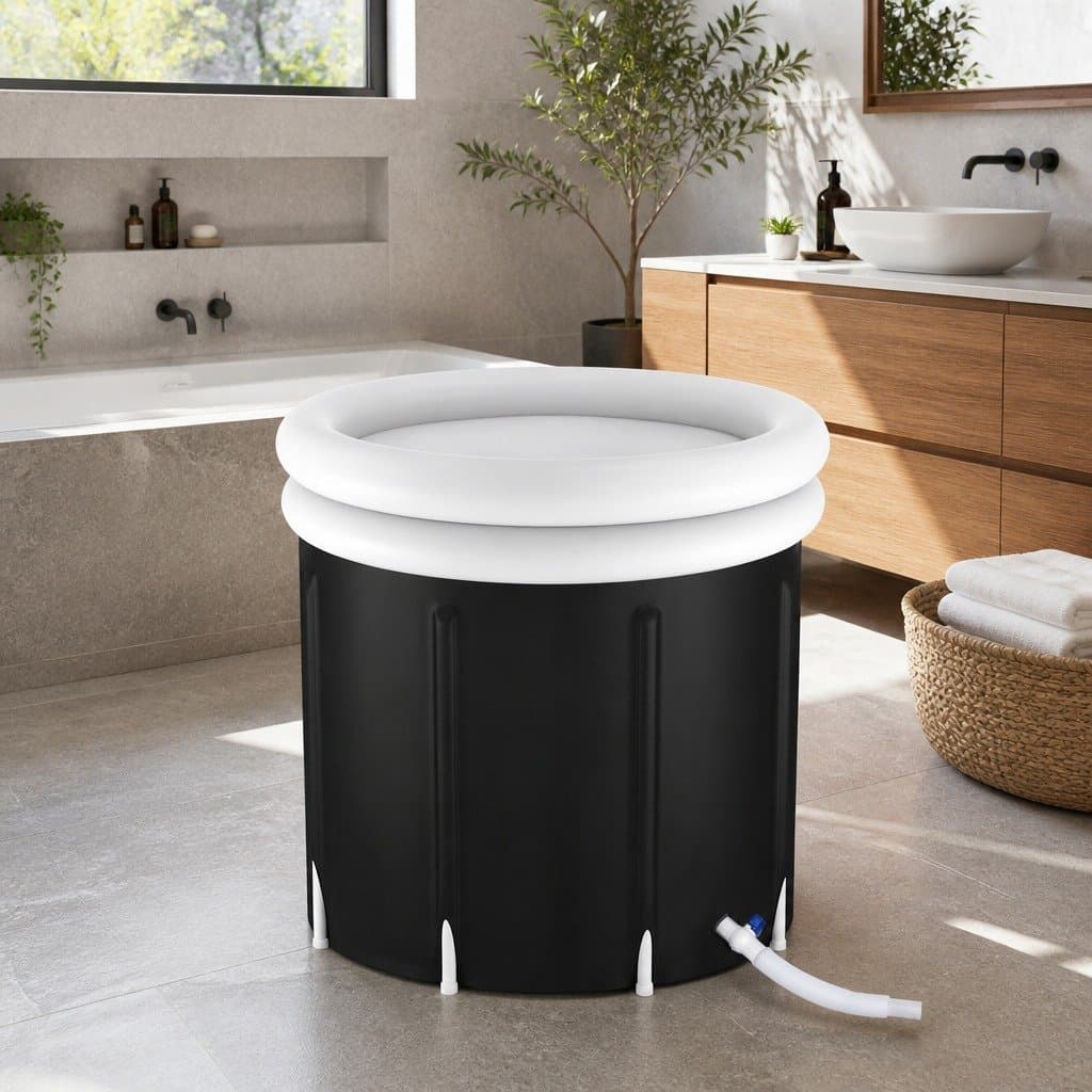 Portable Ice Bath Tub 80x80cm