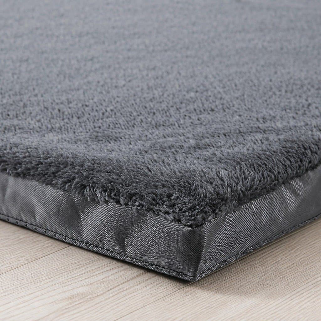 X-Large Grey Foldable Pet Bed for Dogs and Puppies