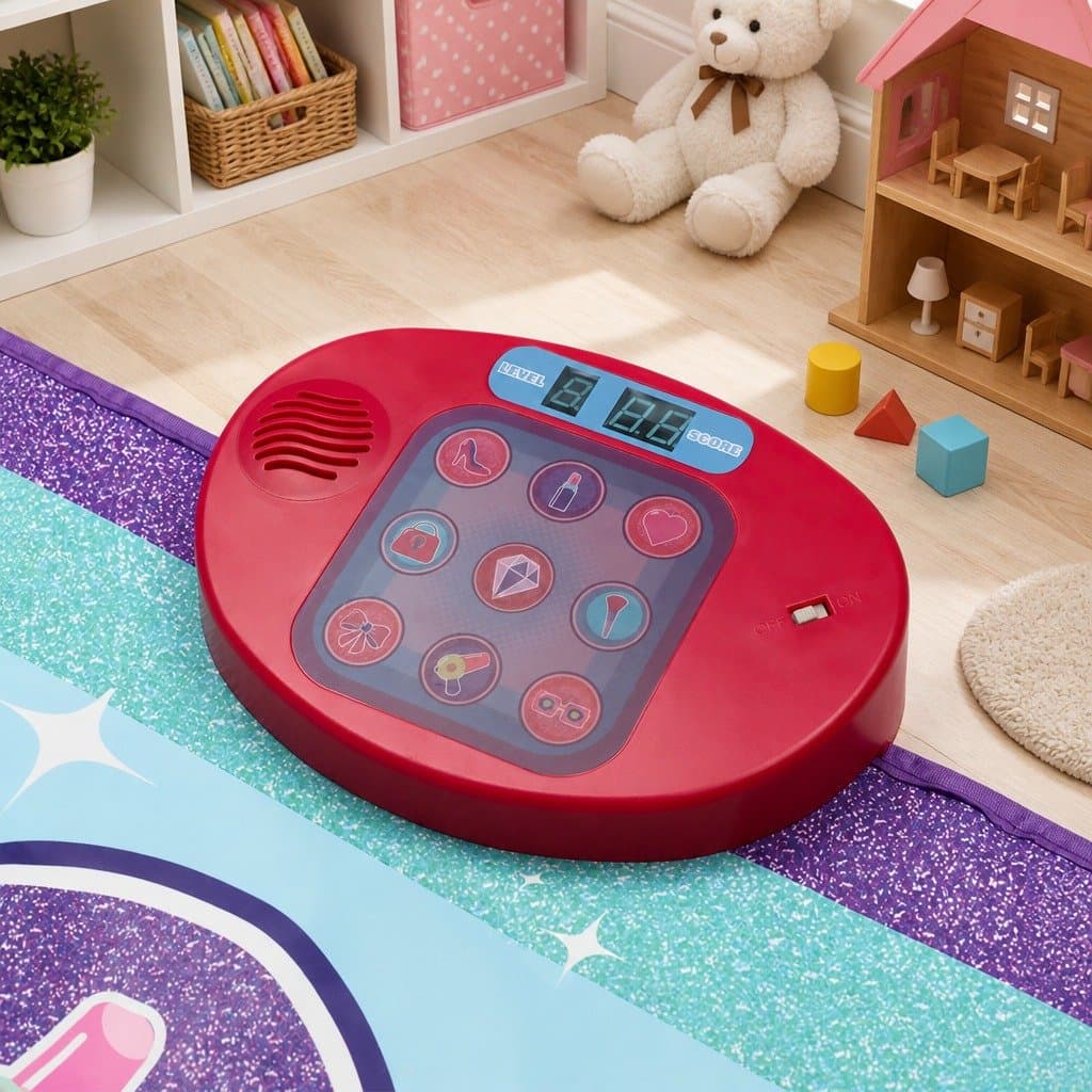 Kids Dance Mat Playmat 9 Spots Music Rhythm Game Foldable Portable Educational