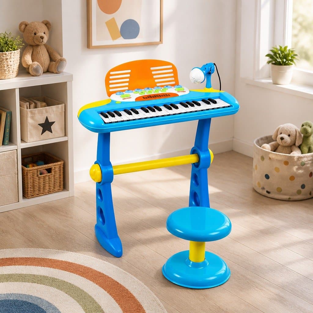 Kids Piano Keyboard with 37 Keys and Accessories