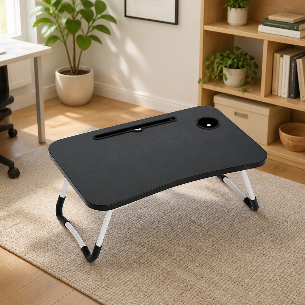 Adjustable Foldable Laptop Desk Stand for Home & Travel