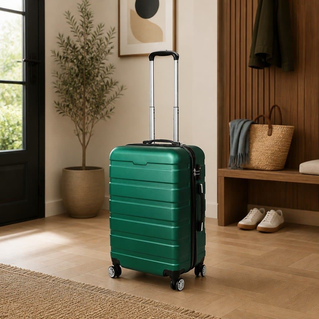 20 Inch Carry On Luggage with 360 Spinner Wheels