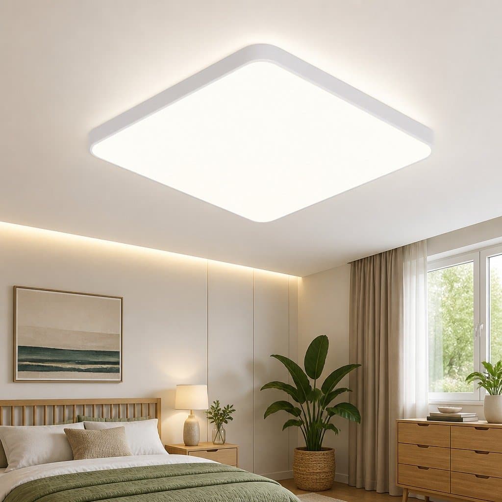 Ultra-Thin 36W LED Ceiling Light with 3-Colour Options