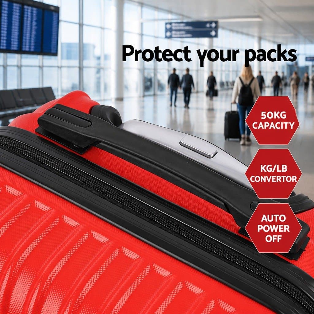 2-Piece Hard Shell Luggage Set for Travel