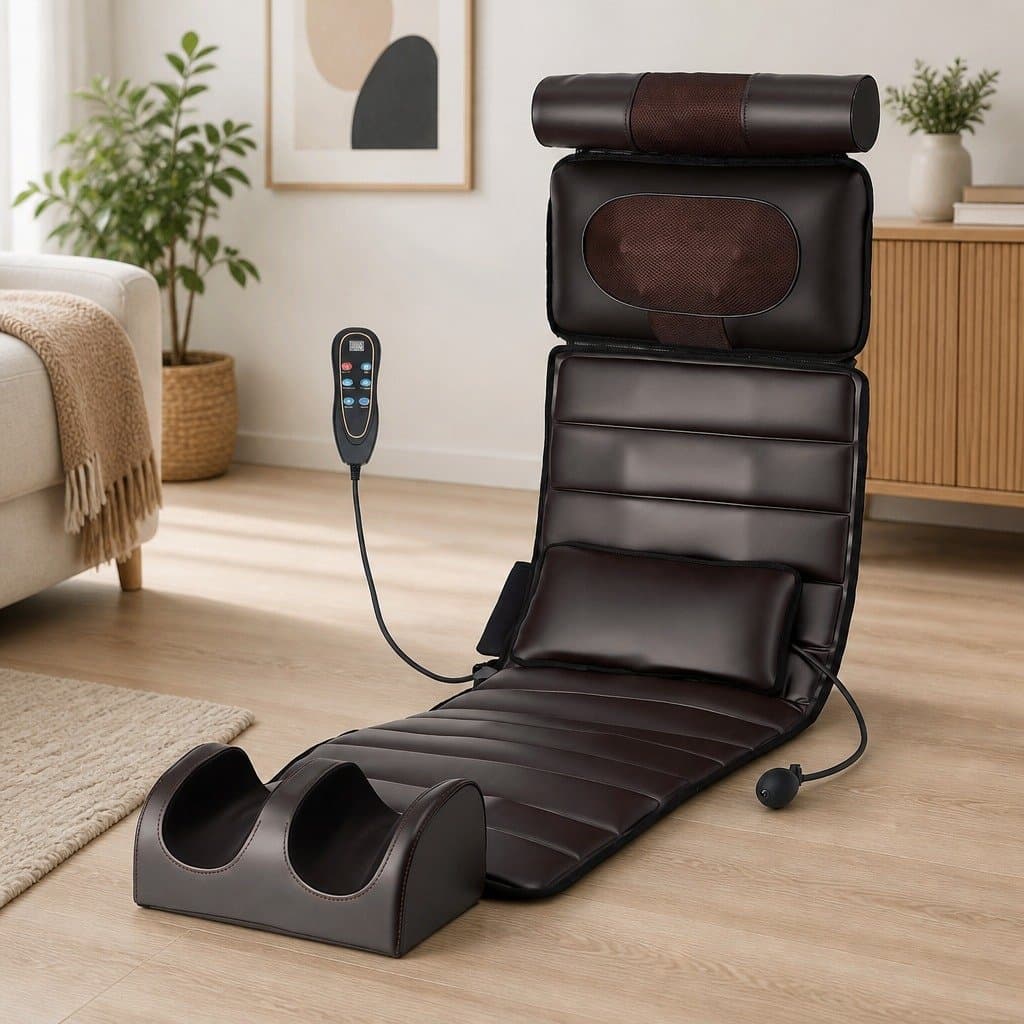 Full Body Massage Mat with Vibration and Heat