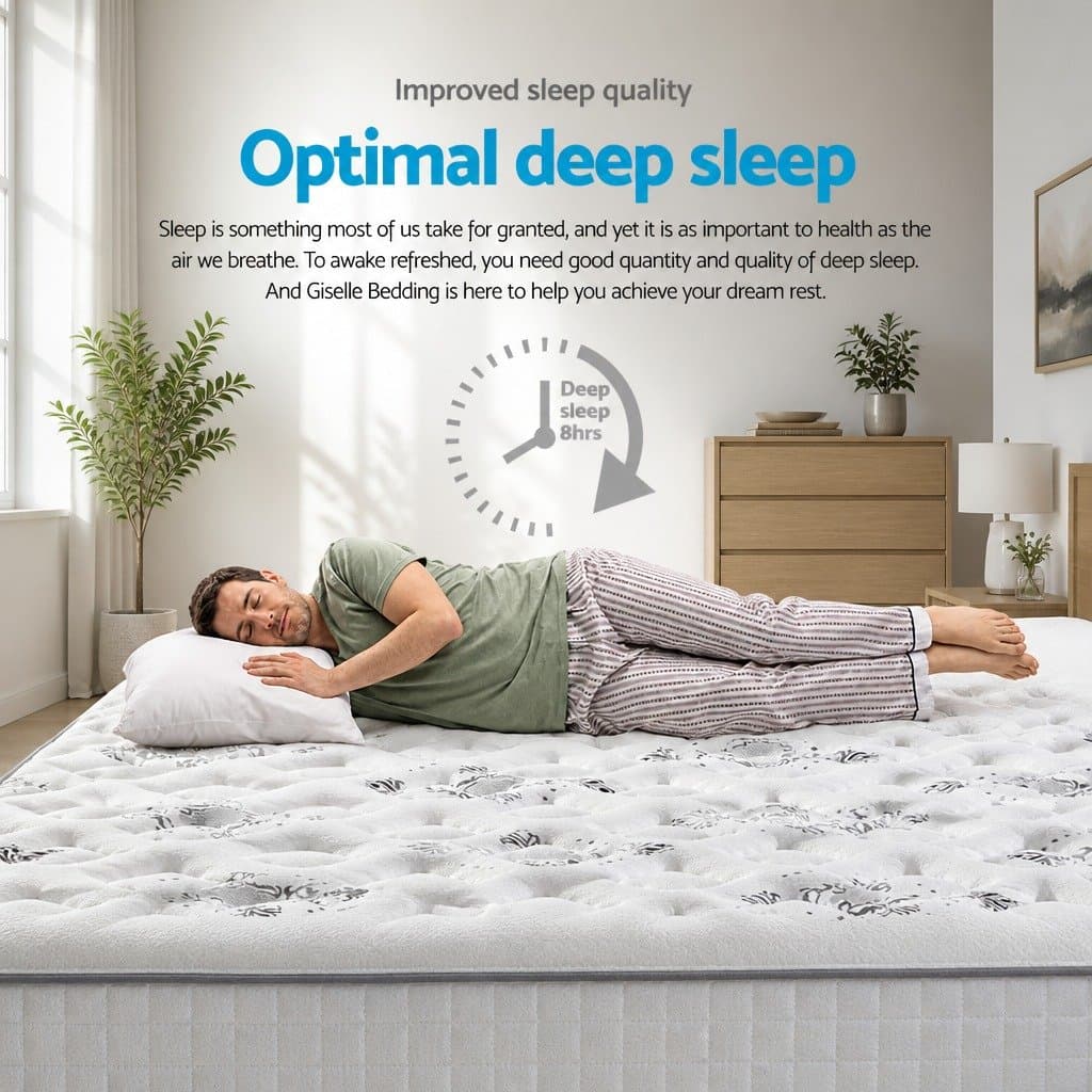 King Size Mattress with Pillow Top and Bonnell Springs