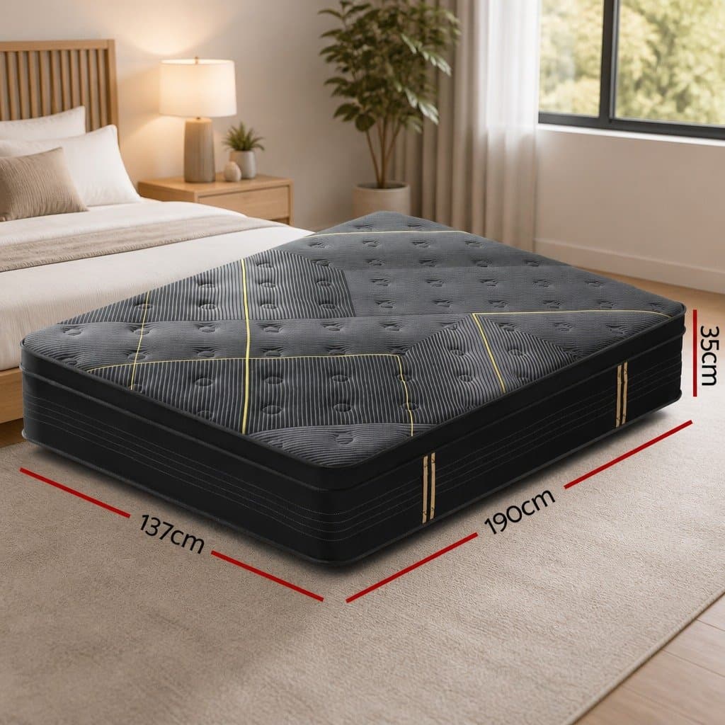 Double Mattress with Hybrid Pocket Springs