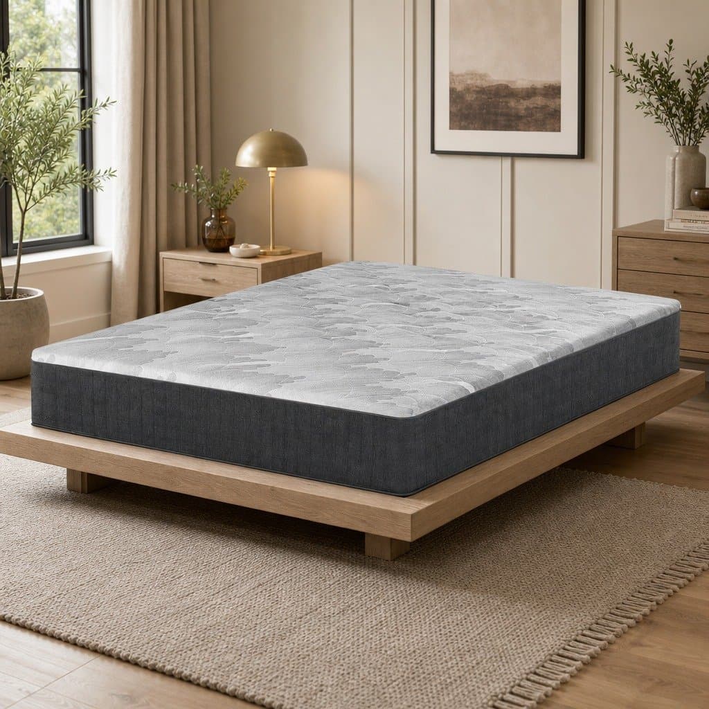 King Size Mattress 30cm with 5-Zone Pocket Spring Grey