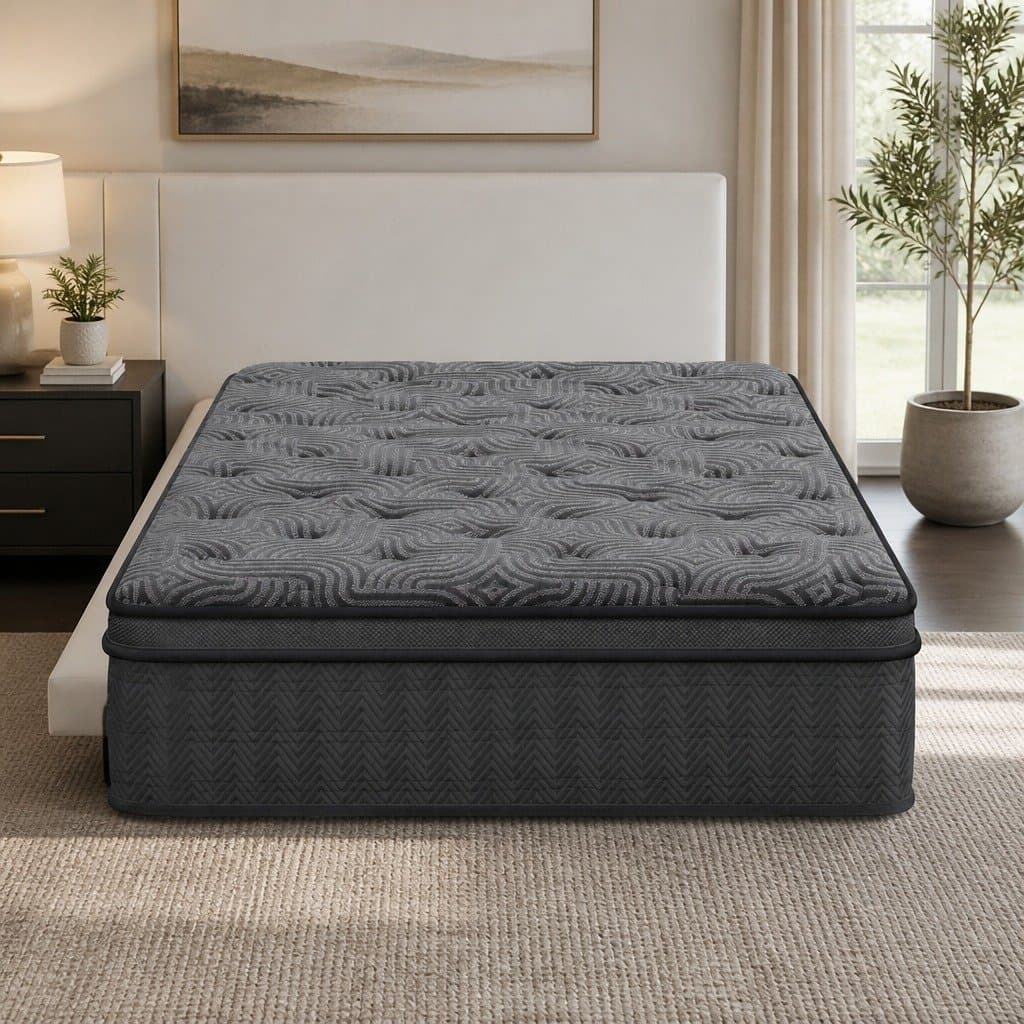 34cm King Single Mattress with Hybrid Pocket Springs