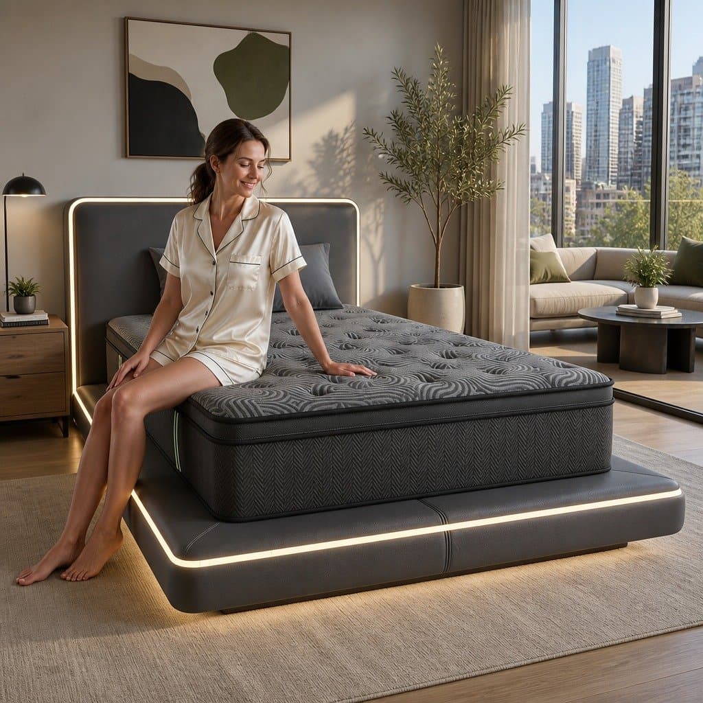 34cm King Single Mattress with Hybrid Pocket Springs