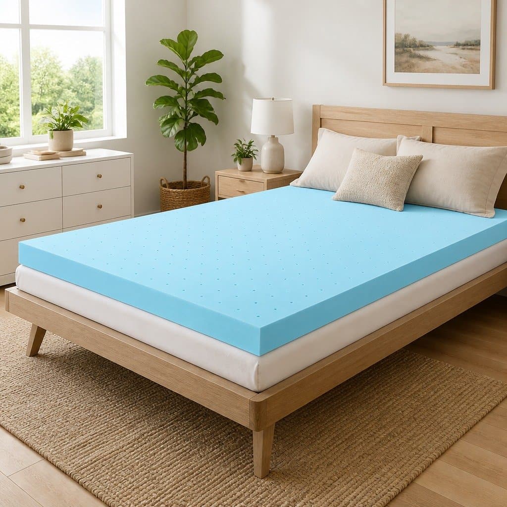12cm Memory Foam Mattress Topper King