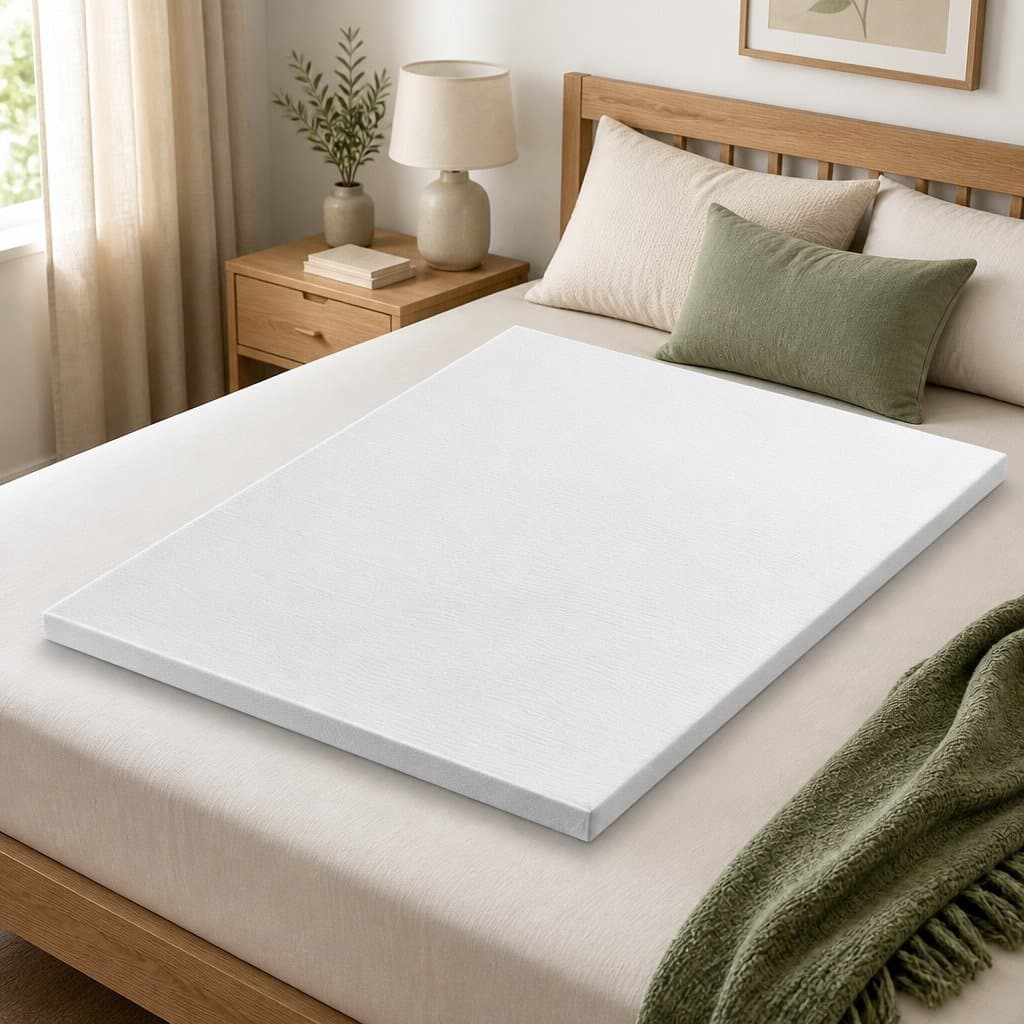 5cm Memory Foam Mattress Topper with Gel Support Queen Size