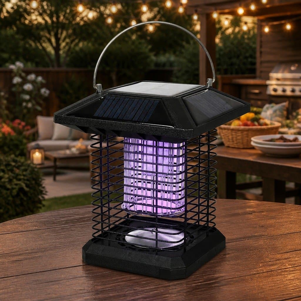 Solar USB Mosquito Killer Lamp for Indoor and Outdoor