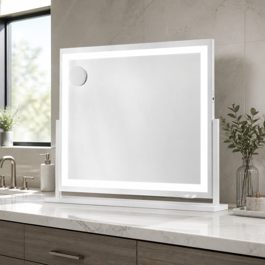 Hollywood Vanity LED Makeup Mirror 80x65cm with Touch Control