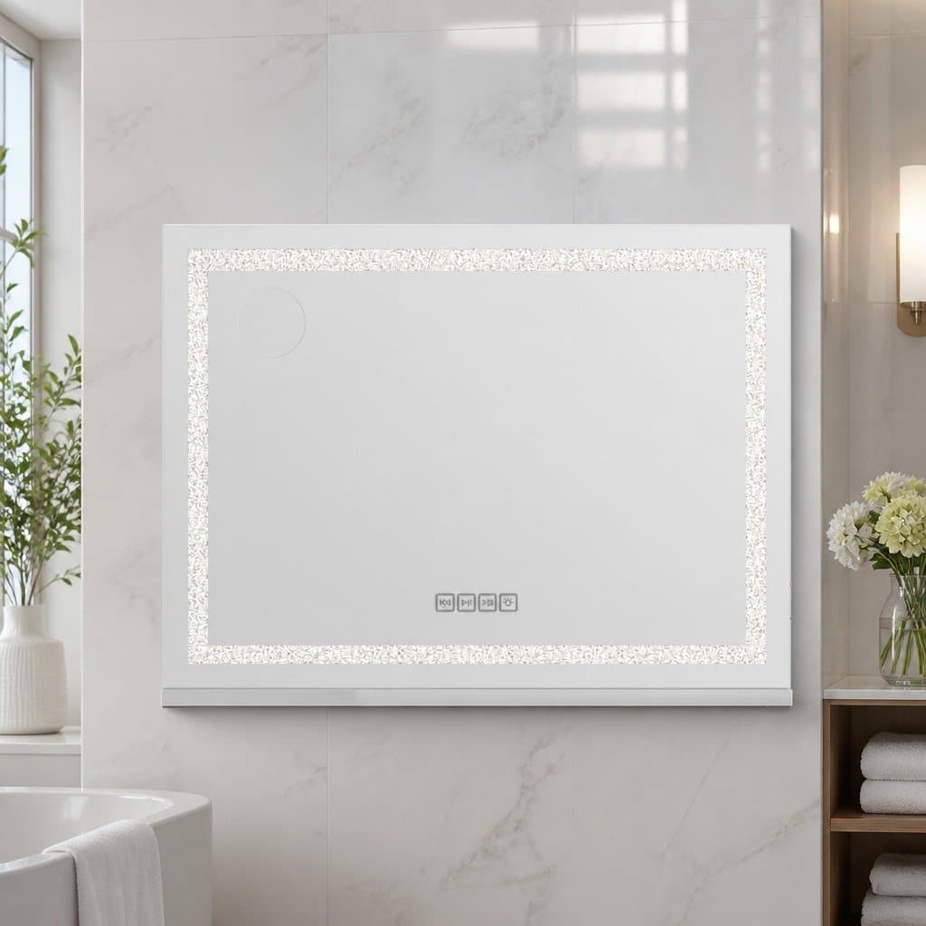 Hollywood Vanity Lighted Makeup Mirror with Bluetooth